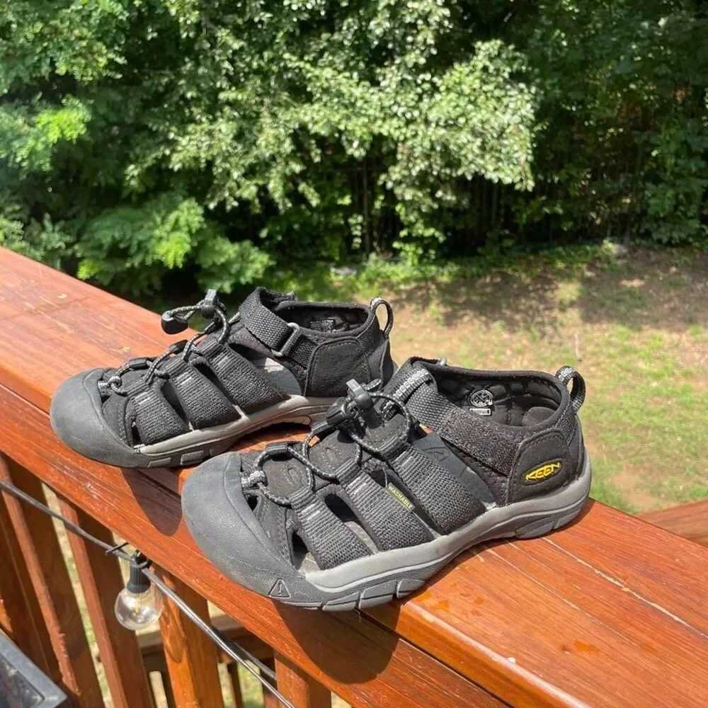 Keen Youth 2 H2 Newport Black Waterproof Hiking Walking Sandals